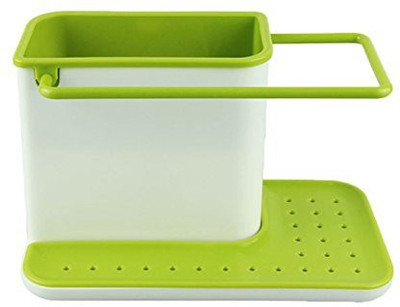 Insasta Sink Caddy Organiser Stand Plastic Kitchen Rack(Multicolor) available at flipkart for Rs.249