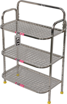 KCL Multi R Stainless Steel Kitchen Rack(Steel)