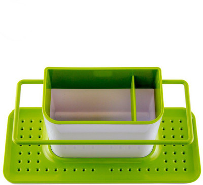 

Honestystore Plastic Kitchen Rack(Green, Black)