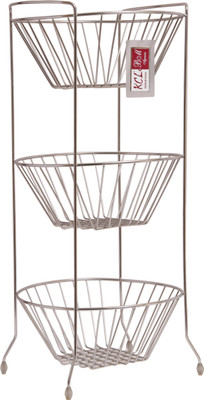 

KCL Stainless Steel Kitchen Rack(Silver)