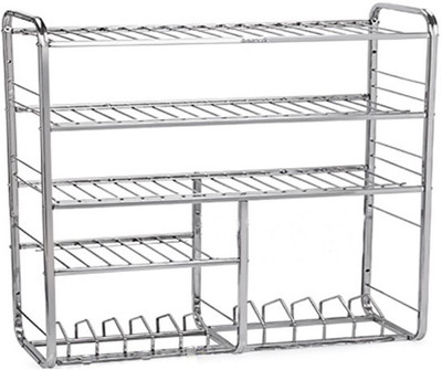 

KRISHNA Mudular Stainless Steel Kitchen Rack(Steel)