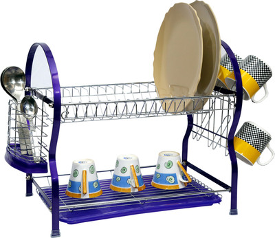 

Home Creations Stainless Steel Kitchen Rack(Purple)
