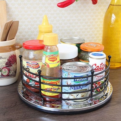 

Jb's Plastic Kitchen Rack(Black)