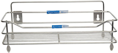 

Kitchen Mart Wire Shelf Step 1 Stainless Steel Kitchen Rack(Steel)