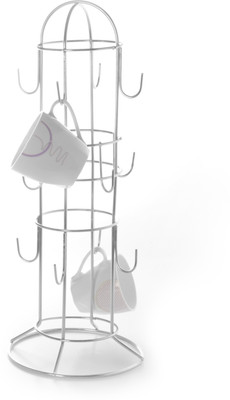 HM Steels HMSTEELS Stainless Steel Cup Stand for 12 cup Kitchen Rack(Stainless Steel)