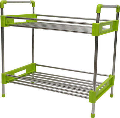 

Home Creations Stainless Steel Kitchen Rack(Green)