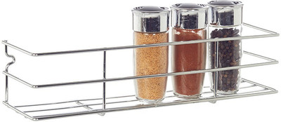 

Howards Wall Mounted Spice in Chrome Stainless Steel Kitchen Rack(Steel)