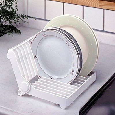 Hokipo Plastic Kitchen Rack(White) at flipkart