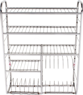

VRAJ Mudular Stainless Steel Kitchen Rack(Steel)