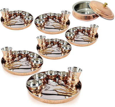 

Qubic Inc Copper Kitchen Rack(Brown)