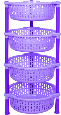 

Navkar-Cp Plastic Kitchen Rack(Blue)