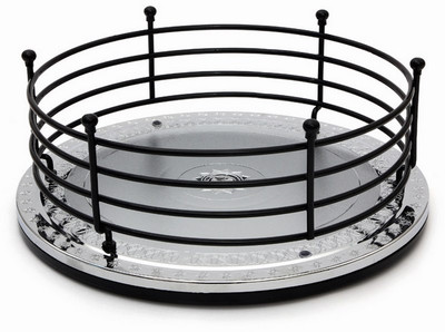 

Disha JB'S Twist & Pick Wood, Steel Kitchen Rack(Silver, Black)
