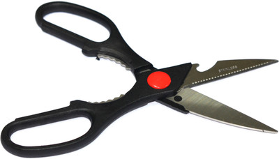 Global Home Advanced Stainless Steel All-Purpose Scissor(Black, Pack of 1) Global Home Advanced Stainless Steel All-Purpose Scissor(Black, Pack of 1)