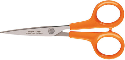 

FISKARS Stainless Steel All-Purpose Scissor(Orange, Pack of 1)