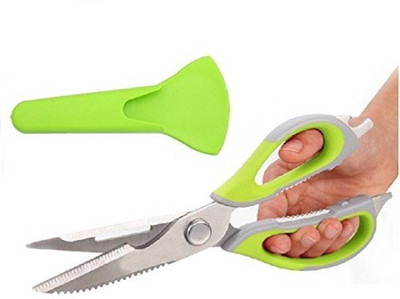 

Hokipo Stainless Steel All-Purpose Scissor(Multicolor, Pack of 1)