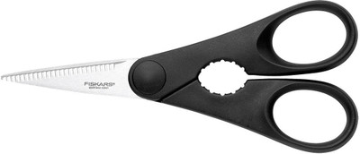 

FISKARS Stainless Steel All-Purpose Scissor(Black, Pack of 1)