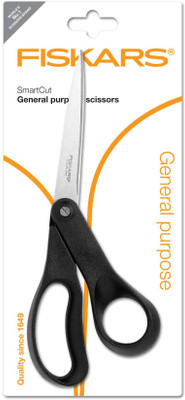 

FISKARS Stainless Steel All-Purpose Scissor(Black, Pack of 1)