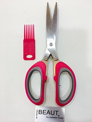 

Beaut Steel Herbs Scissor(Pink)