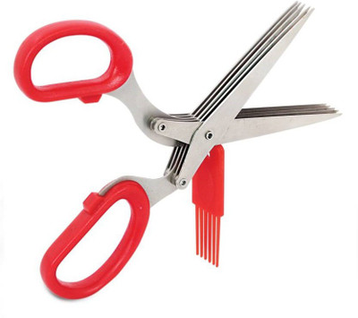 

TRISHA Stainless Steel Herbs Scissor(Multicolor, Pack of 1)