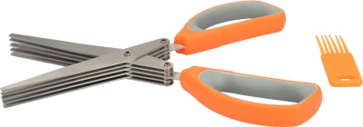 MeraHomeStore Jinjiali  Carbon Steel All-Purpose Scissor(Orange, Pack of 1) at flipkart