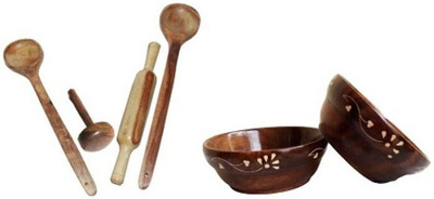 

Onlineshoppee AFR2283 Brown Kitchen Tool Set(Brown)