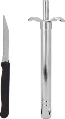 

Global Gifts GB18 Silver, White Kitchen Tool Set(Silver, White)