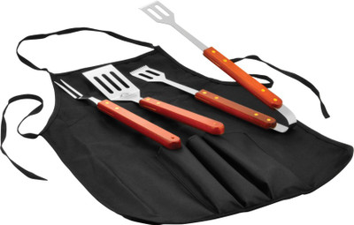 

LoveHome SSKT0048 Silver, Black Kitchen Tool Set(Silver, Black)