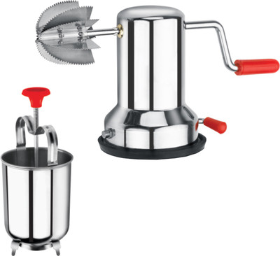

Ritu J-257 Medu wada and coconut scraper Steel Kitchen Tool Set(Steel)
