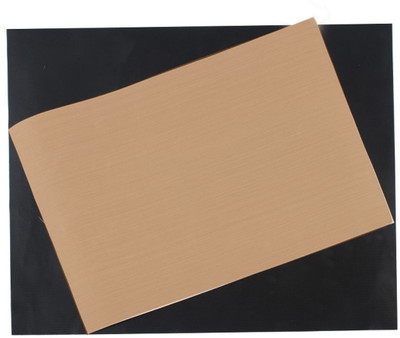 

SENECIO™ BT0436 2Pc Set Baking BBQ Grill Roast Mat Non Stick Sheet Black I Khaki Kitchen Tool Set(Black I Khaki)