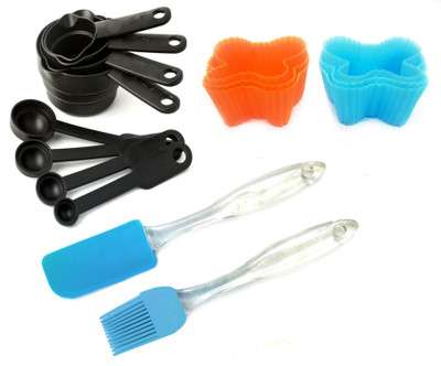 

Lavelle Kitchen Premium3 Baking Essentials Multicolor Kitchen Tool Set(Multicolor)