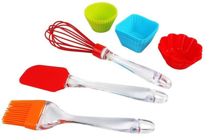 

Hua You 12 Piece Silicone Cupcakes Baking Set Multicolor Kitchen Tool Set(Multicolor)