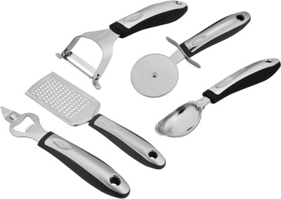 

Lovehome PSKG0086 Silver, Steel Kitchen Tool Set(Silver, Steel)