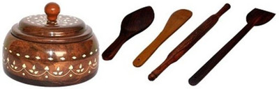 

Onlineshoppee AFR2280 Brown Kitchen Tool Set(Brown)