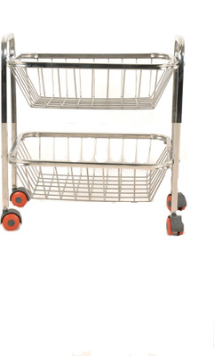 

Anmol Square Stainless Steel Kitchen Trolley