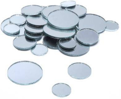 Crafto 12mm Round Shape Mirrors (200 pcs)