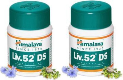 HIMALAYA Liv.52 DS Helps to protect the liver and improve the digestion (Pack of 2)(Pack of 2)