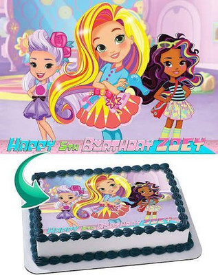 Marvino edible Cake Topper Decorative Sheet Sugar Frosting Icing Cake Photo Decoration Ready To Use design 18 Topper(24 g)