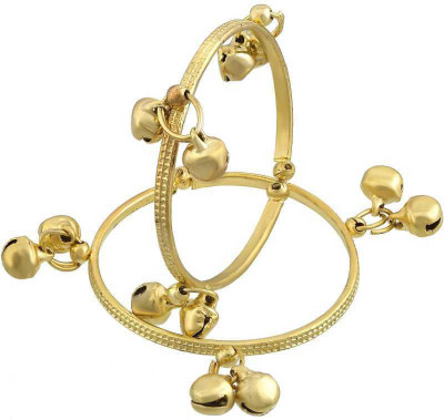 morir Brass Gold-plated Bangle Set(Pack of 2)