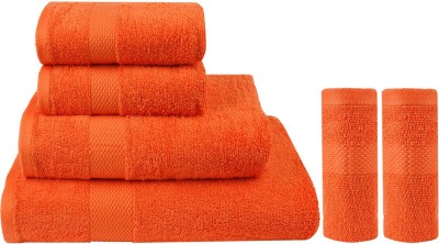 Casa Copenhagen Cotton 400 GSM Bath Towel Set(Pack of 6)