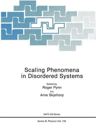 Scaling Phenomena in Disordered Systems(English, Paperback, Pynn Roger)