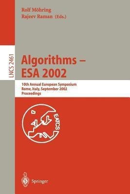 Algorithms - ESA 2002(English, Paperback, unknown)