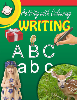 Activity With Colouring Writing A.B.C.(English, Paperback, Maple Press)