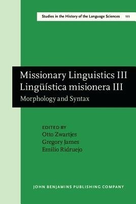 Missionary Linguistics III / Lingueistica misionera III(English, Hardcover, unknown)