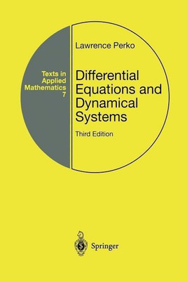 Differential Equations and Dynamical Systems(English, Paperback, Perko Lawrence)