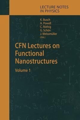 CFN Lectures on Functional Nanostructures(English, Paperback, unknown)