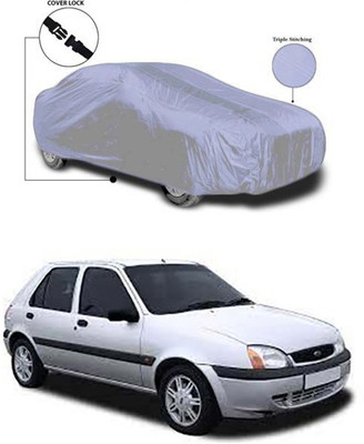 Royalrich Car Cover For Ford Fiesta Old (Without Mirror Pockets)(Silver)