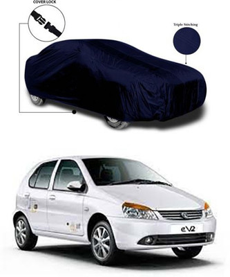 Billseye Car Cover For Tata Indica eV2 (Without Mirror Pockets)(Blue)