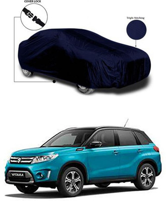 Royalrich Car Cover For Maruti Suzuki Universal For Car (Without Mirror Pockets)(Blue)