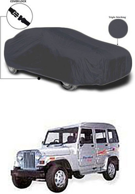 Royalrich Car Cover For Mahindra Marshal (Without Mirror Pockets)(Grey)