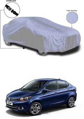 Billseye Car Cover For Tata Tigor (Without Mirror Pockets)(Silver)
